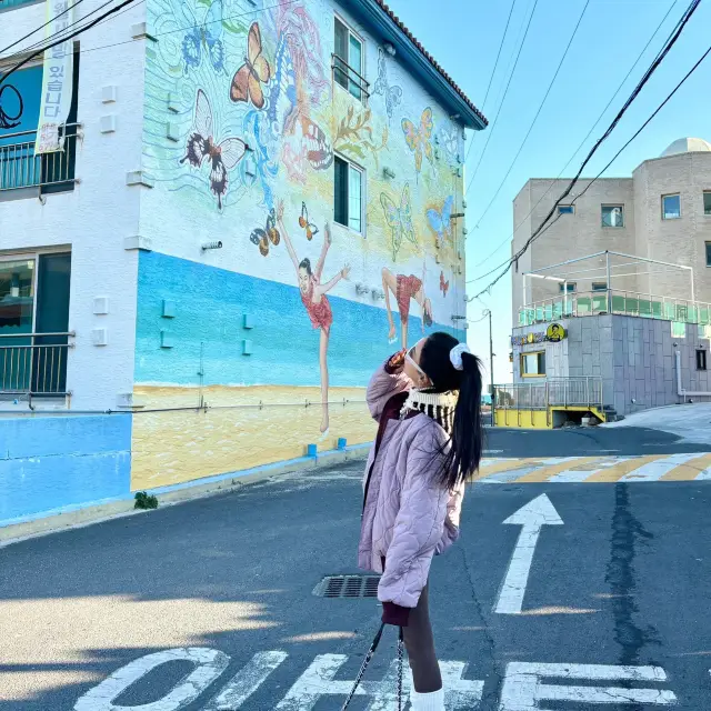 济州島Jejuに行き、友人は私がアメリカの西海岸に行ったと思いました