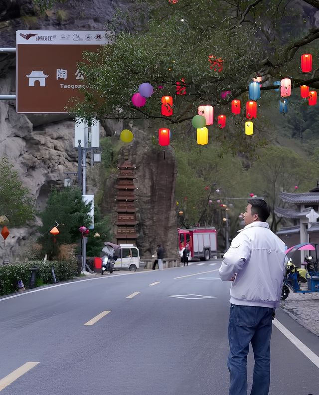 這是一場與山水的約會，南溪江陶公洞