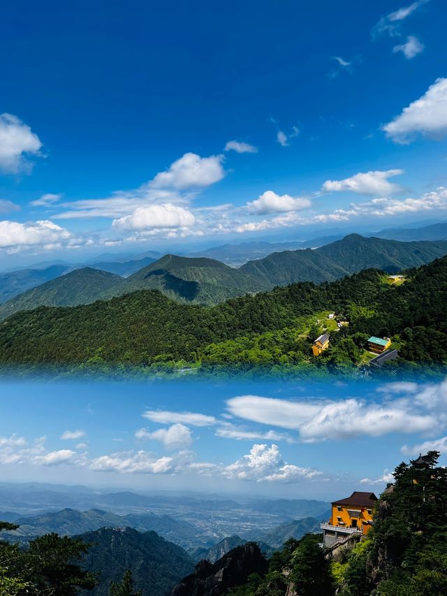 九華山，環山路線的美景之旅
