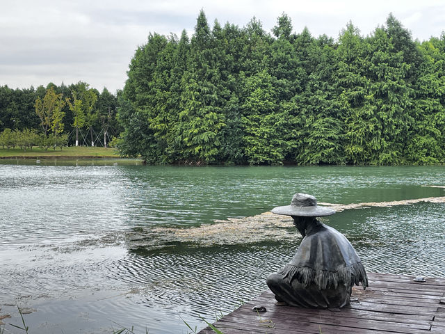 真是寶藏地—人少景美的巴城生態濕地公園