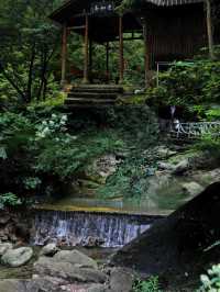 浙西大峽谷，小眾避暑勝地，夏日裡的一抹清涼