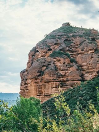 Exploring Gansu by self-driving in summer, it turns out that Tianzhu has a rich Danxia landform