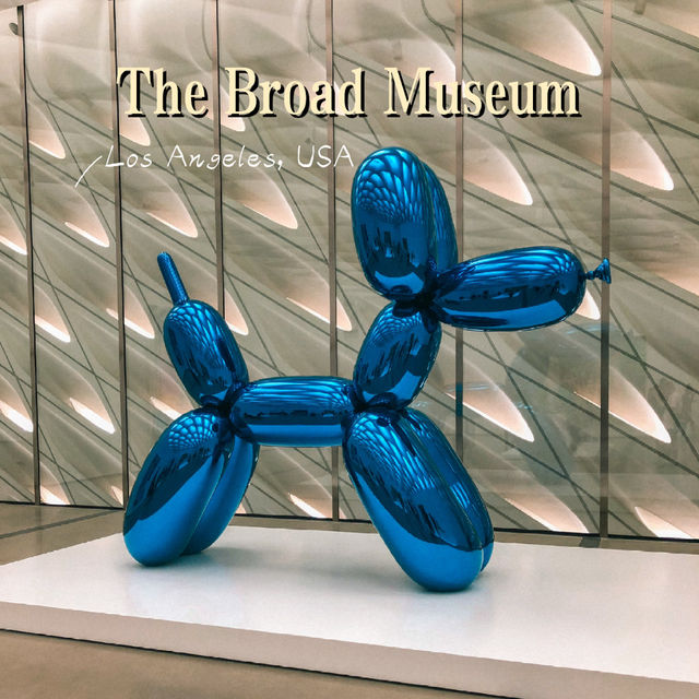 Visiting The Broad Museum in Downtown LA 🇺🇸