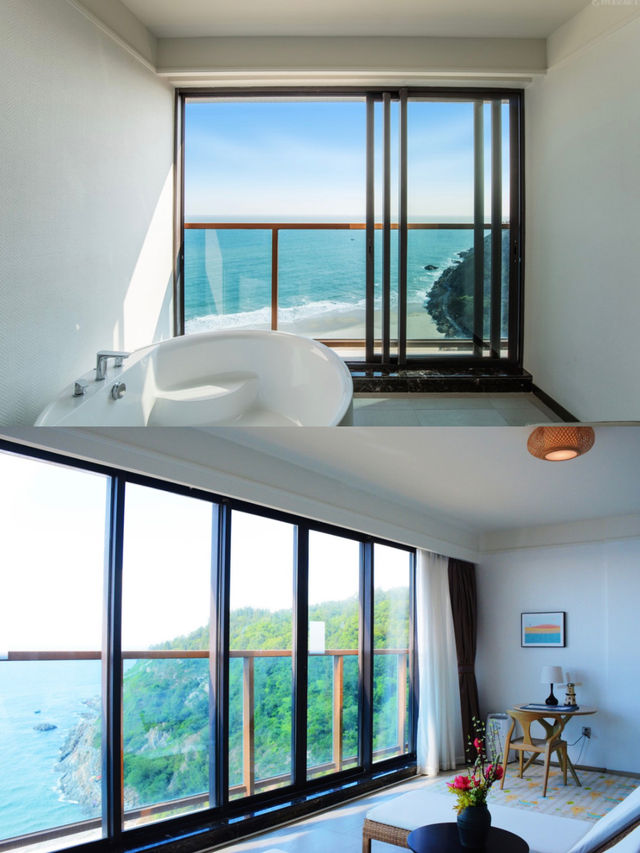 海陵島懸崖落日超級浪漫