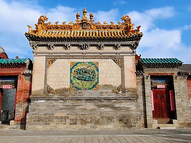 打卡山西介休後土廟。