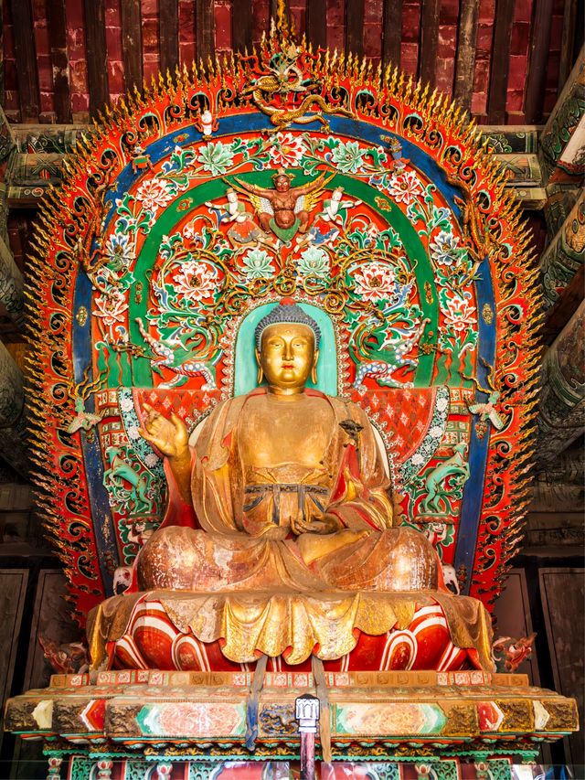 公主寺的壁畫不遜永樂宮還有漫天懸塑。