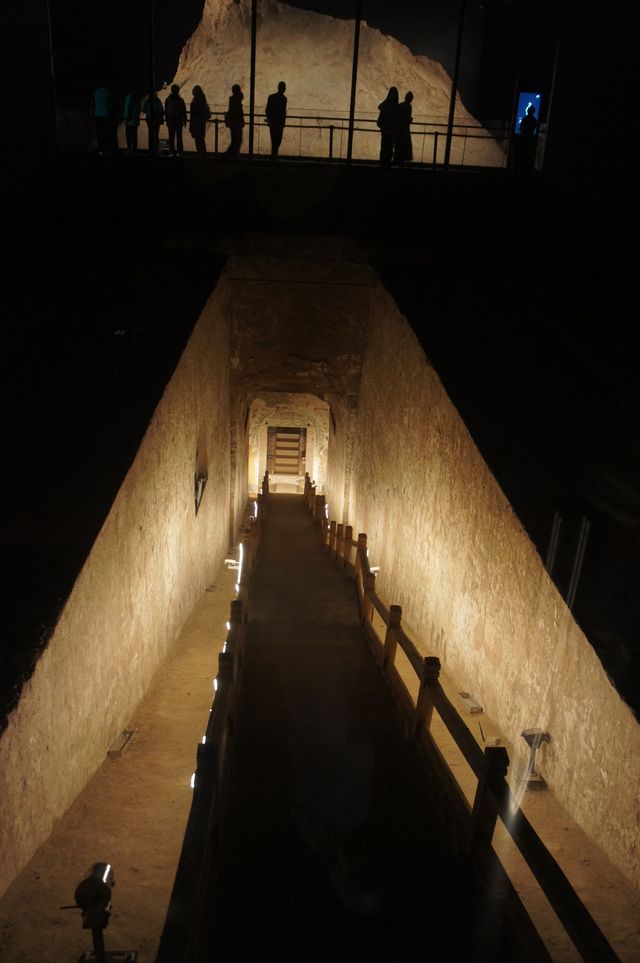 山西古建之行第2站：太原北齊壁畫博物館（1）。