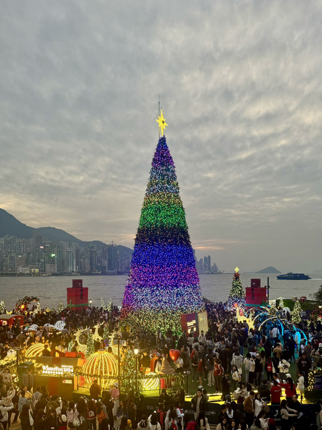 🇭🇰快閃香港耶誕🎄主題打卡03｜氛圍感爆棚·西九龍濱海耶誕小鎮