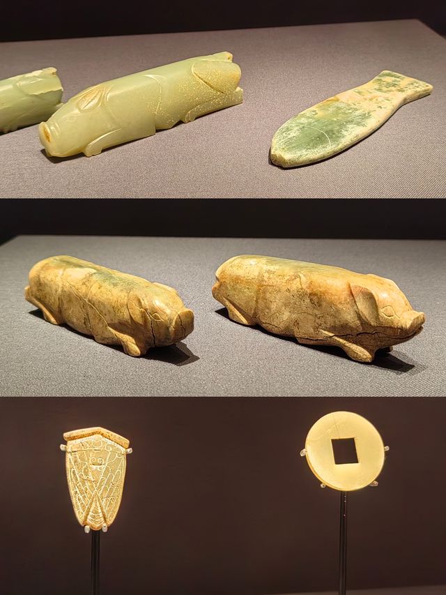 不愧是良渚博物院嚴選，居然把金縷玉衣都弄來了！