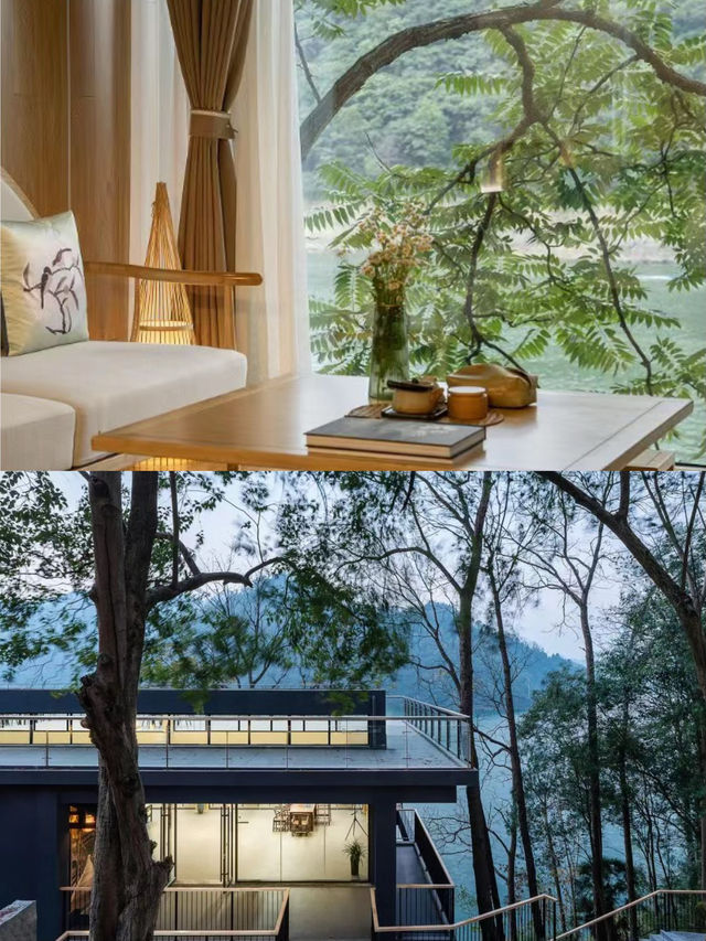 湖南益陽｜藏在小島上的工業風民宿