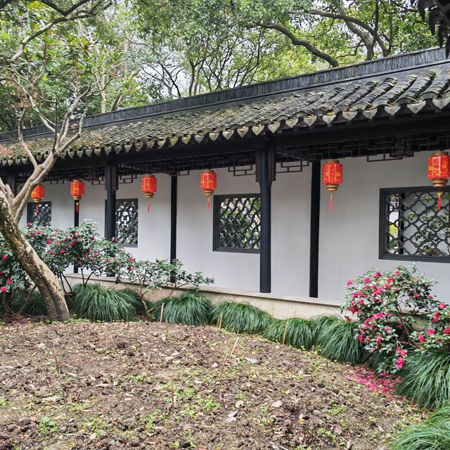 冬天的曲水園 冬天的曲水園