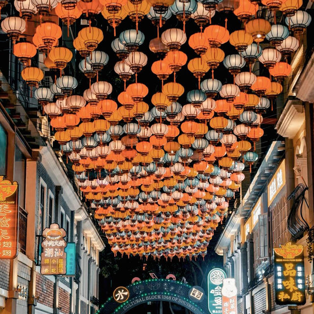 深圳最美夜市｜水圍·1368文化街區