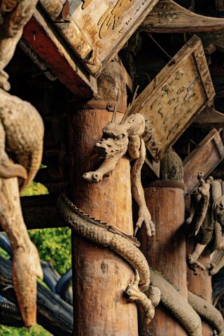 I went to Shanxi, and I seriously suspect the ancients really saw dragons!