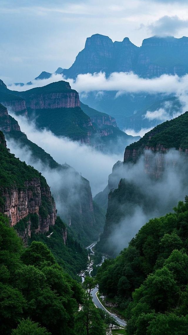 太行天脊，峽谷長歌，又一個令人魂牽夢縈的地方