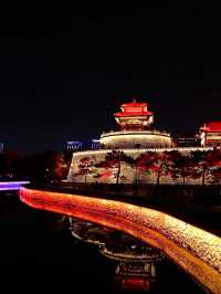 河北邯鄲•叢台公園•夜景超美的地方
