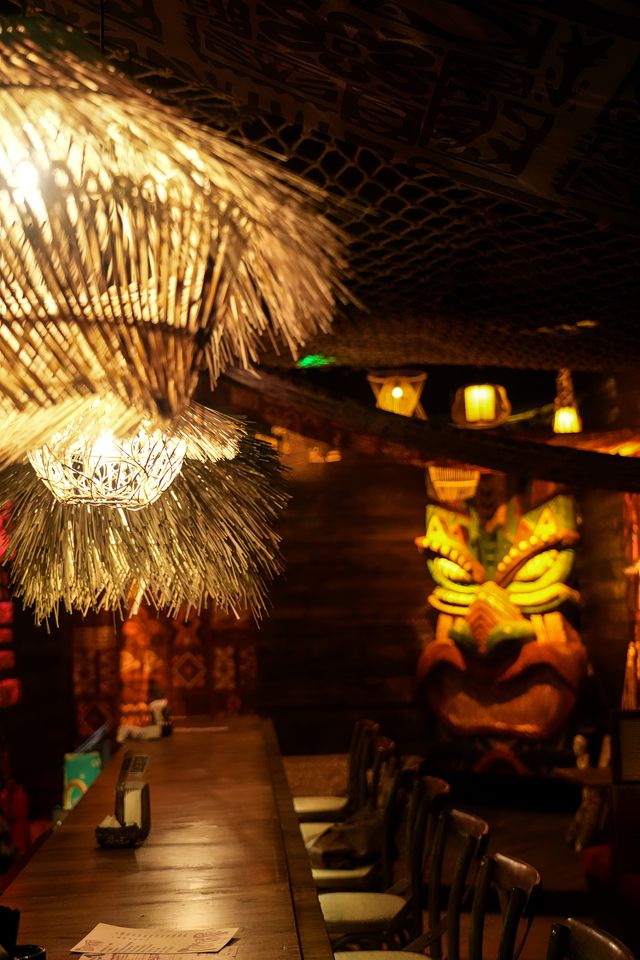 酒鬼集合南太平洋嘅tiki嚟廣州la