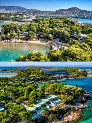 Four Seasons Astir Palace Hotel Athens offers breathtaking views of the Aegean Sea