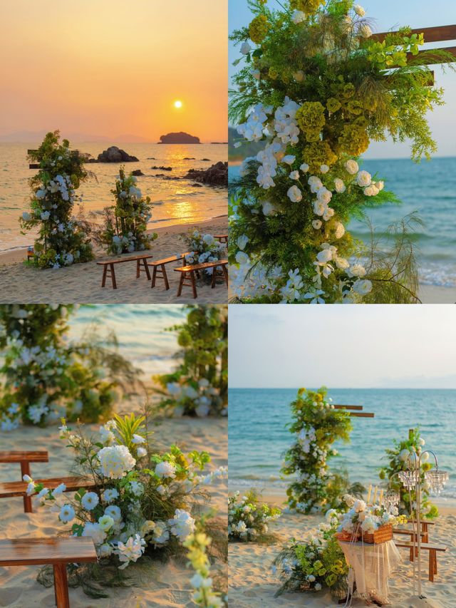 怒省大幾萬！W元就能get的神仙海島婚禮