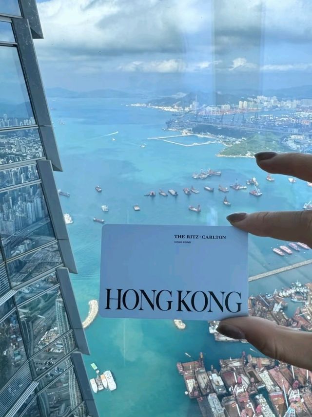 In Hong Kong! Stayed at the Ritz-Carlton 5 times! So amazing! 🇭🇰