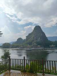 廣東肇慶市七星岩龍巖洞風景區網紅打卡拍照勝地