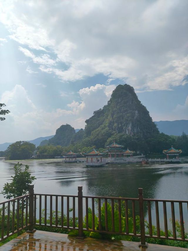 廣東肇慶市七星岩龍巖洞風景區網紅打卡拍照勝地