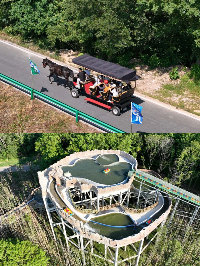 在湯池的溪澗找回25℃的夏天
