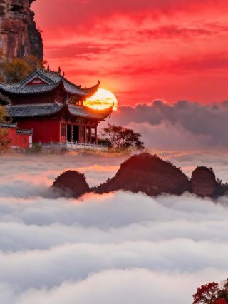 A Taoist Immortal Mountain 10 Times Quieter Than Huangshan, Breathtaking Autumn Scenery