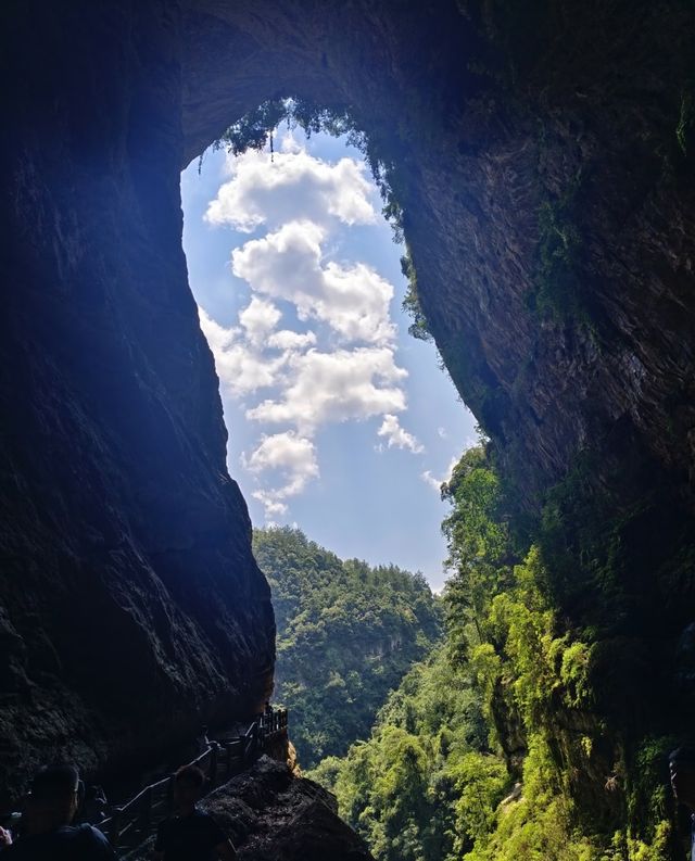 重慶龍水峽地縫！！超好拍誤入仙俠世界…
