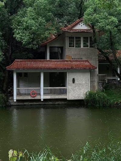 秋雨邂逅長沙紅葉