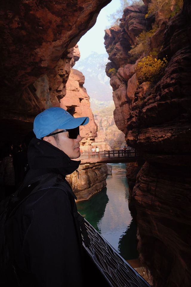 暮秋初冬的雲台山，是藏不住的治癒感