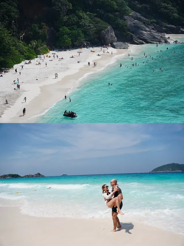 今日份斯米蘭島的超絕好天氣! 今日份斯米蘭島的超絕好天氣!