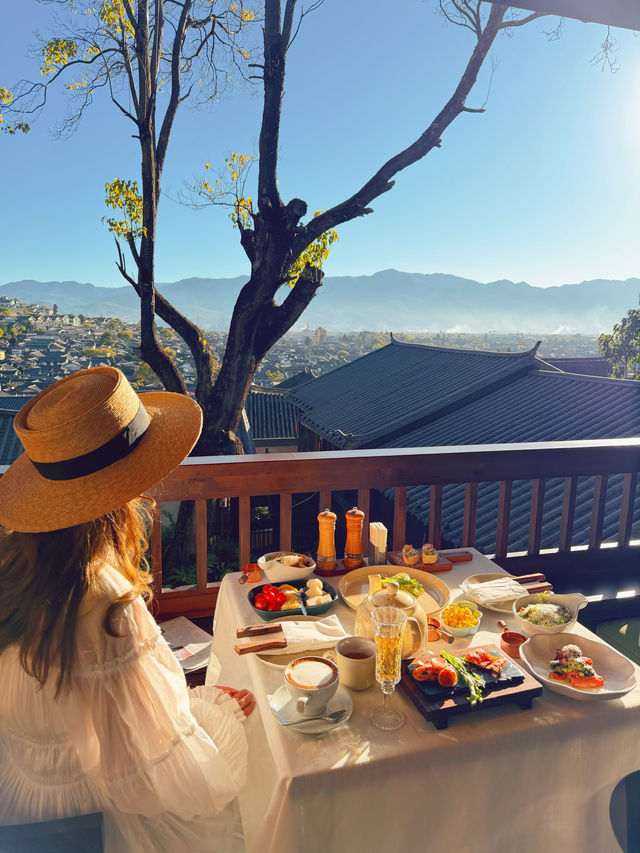 三刷麗江古城獅子山私藏度假酒店，是浪漫和舒適的旅途體驗！