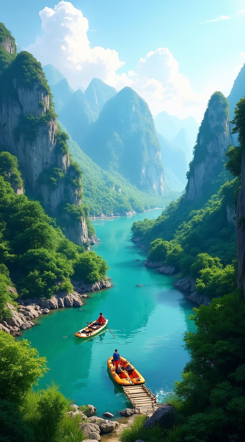 Hẻm núi Thiên Nham đẹp đến nghẹt thở ngay từ cái nhìn đầu tiên!