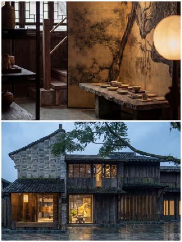 Building a Song Dynasty-style landscape and artifact shop in an ancient town—that's the epitome of Eastern aesthetics!