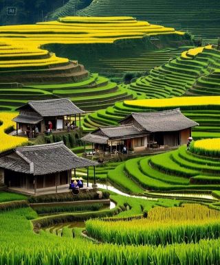 人間の山海へ赴き、最も美しい棚田に出会う