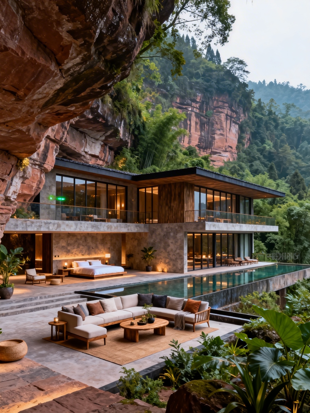 Stay in a Rainforest Boutique Hotel Near Chengdu, Perfect for Family Outings with Cliffside Fireflies✨