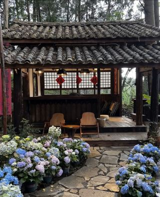 嵩明のスローライフ｜天云大酒店に宿泊し、癒しの云溪小院を訪問