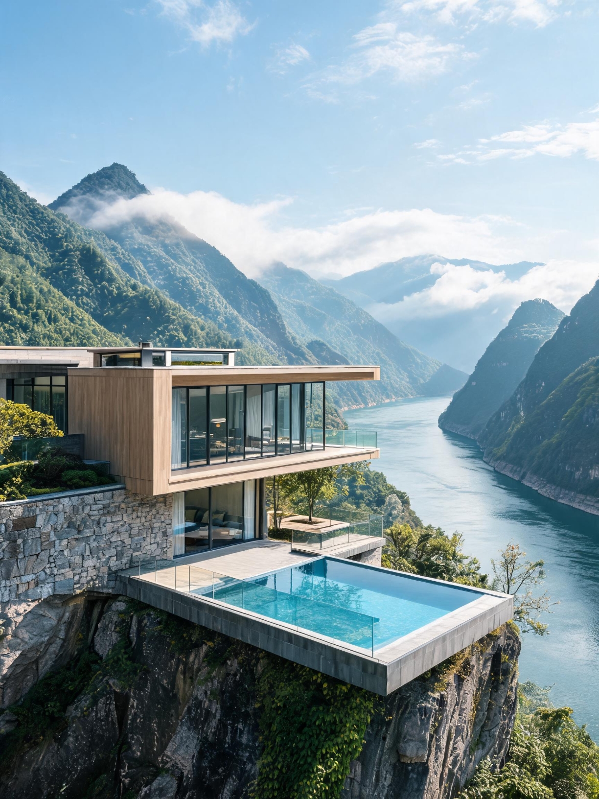 Escape to the 23℃ cloud-covered gorge—this is how summer should be