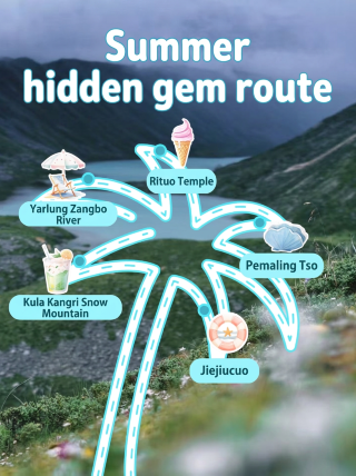 Shannan = Tibetan Culture + Himalayan Border Wonderland, divided into two routes: Yalong River Valley Cultural Route (no border permit required) and Lhozhag Border Snow Mountain Route (border permit required).