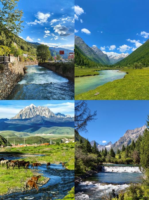 Embrace the snow-capped mountains and colorful forests, and