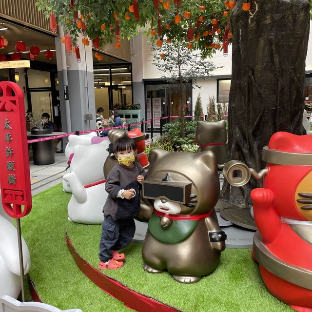 恭喜發財，新年新景象中環街市