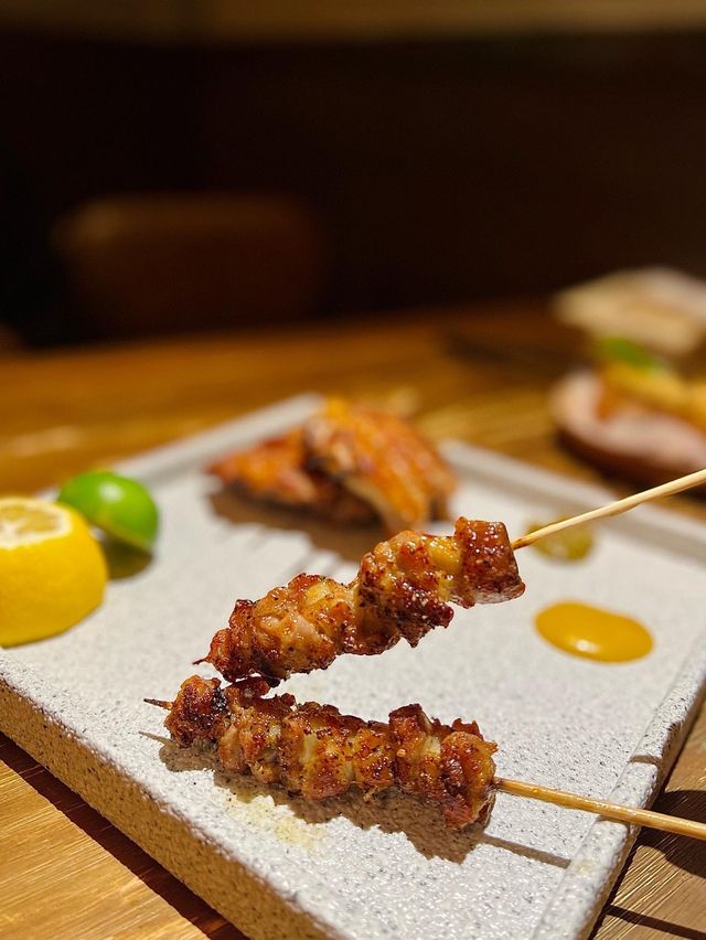 香港美食🍀銅鑼灣炭火燒鳥店
