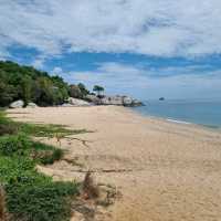 Pristine Sandy, Clear Blue Waters Of Huahin