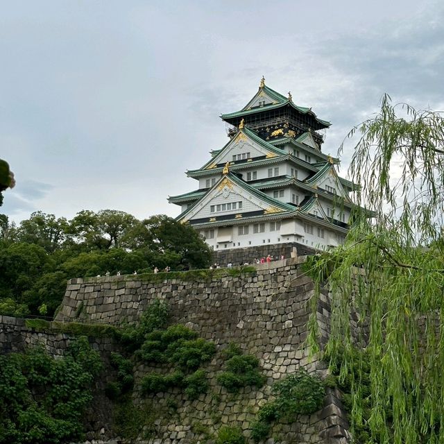 漫步大阪城公園 御座船，遊園車