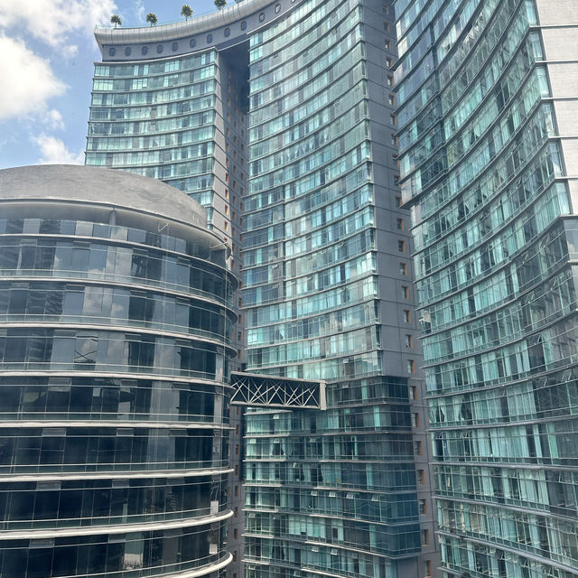 Envi Skydining with the Skyline of KLCC
