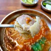 서귀포 동홍동 맛집)삼촌밀면국밥 - 올레시장 근처 시원한 밀면 맛집