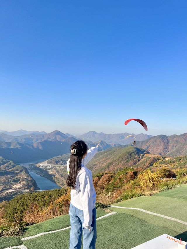 해발 600m 패러글라이딩뷰 카페🪂💙