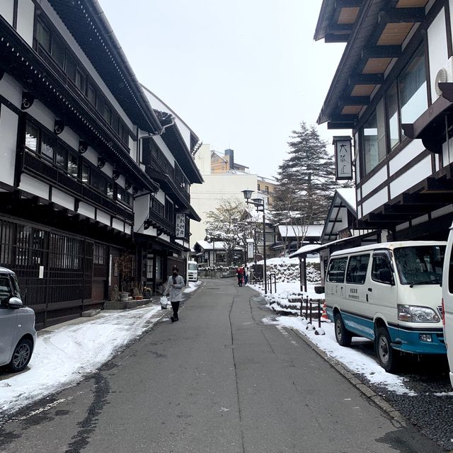 冬の草津は風情が最高潮♨️🔥