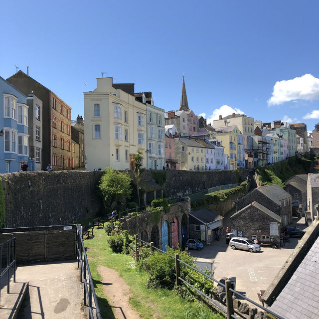 Beautiful Tenby town 