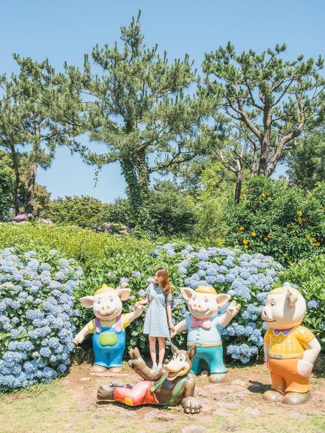 제주도에서 수국을 보고 싶다면 이곳 “휴애리”